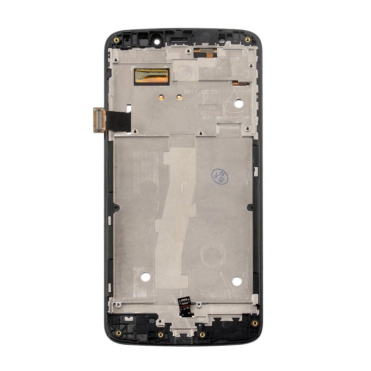 Motorola Moto E4 LCD & Digitizer with Frame Black - Best Cell Phone Parts Distributor in Canada