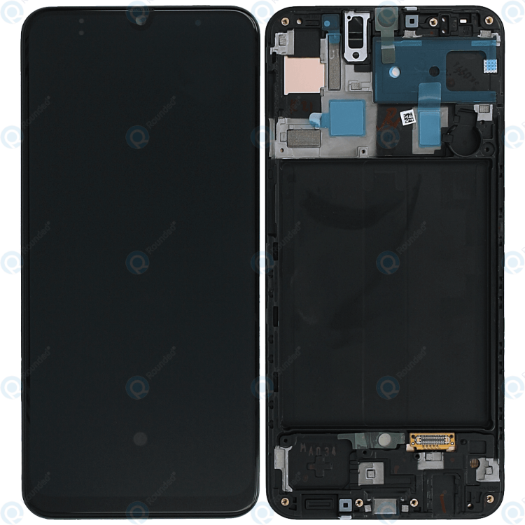 Replacement LCD & Digitizer for Samsung A20  (A205W) with Frame Black - Best Cell Phone Parts Distributor in Canada | Samsung galaxy phone screens | Cell Phone Repair
