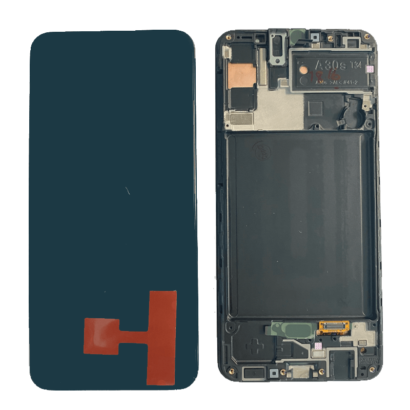 OLED LCD Screen Digitizer Full Assembly With Frame for Samsung Galaxy A30S A307 - Best Cell Phone Parts Distributor in Canada, Parts Source