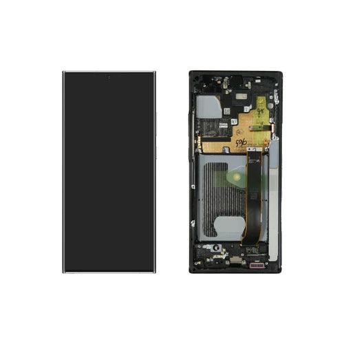 OLED Screen Digitizer Assembly with Frame for Samsung Galaxy Note 20 Ultra 5G N986 (Service Pack)-Mystic Black - Best Cell Phone Parts Distributor in Canada, Parts Source