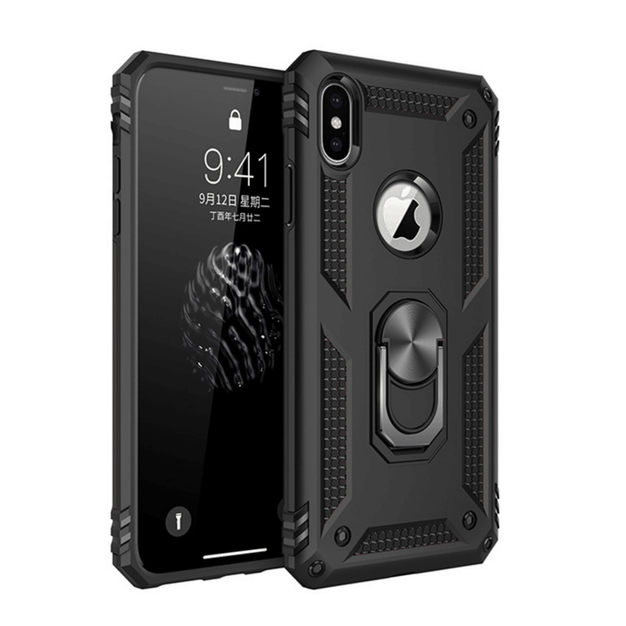 Phone Ring Case, iPhone Xs / X / XR / XSMAX Case with Ring Holder Magnetic - Best Cell Phone Parts Distributor in Canada, Parts Source