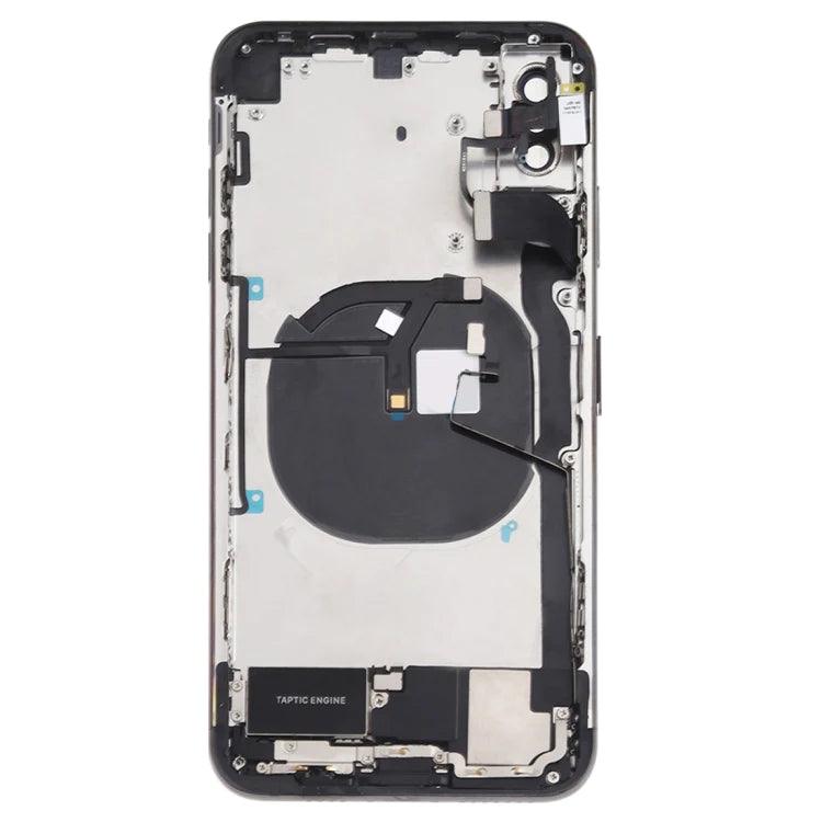 REAR BACK CHASSIS HOUSING WITH PARTS GRADE A for iPhone XS Max(Black) - Best Cell Phone Parts Distributor in Canada, Parts Source