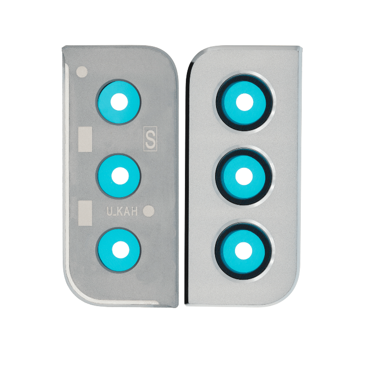 Rear Camera Glass Lens and Cover Bezel For Samsung Galaxy S21 Plus 5G G996 (Phantom Silver) - Best Cell Phone Parts Distributor in Canada, Parts Source