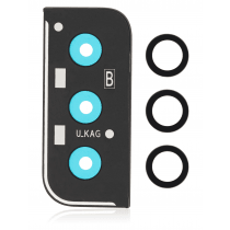 Rear Camera Glass Lens and Cover Bezel For Samsung Galaxy S21 Plus 5G G996 (Phantom Silver) - Best Cell Phone Parts Distributor in Canada, Parts Source
