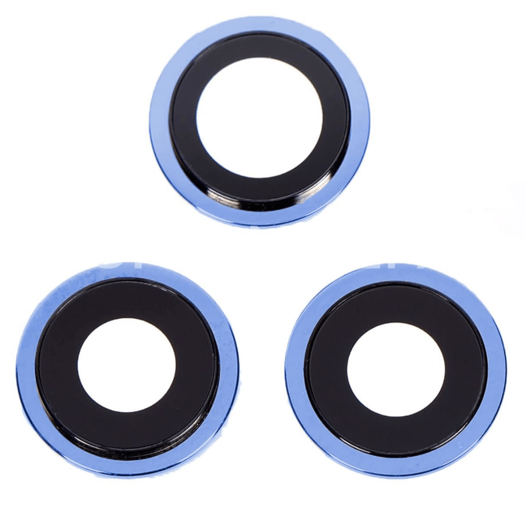 Rear Camera Glass Lens With Cover Bezel Ring For iPhone 12 Pro - PACIFIC BLUE - Best Cell Phone Parts Distributor in Canada, Parts Source