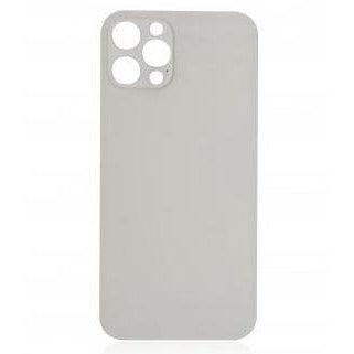 Replacement Back Cove Glass for iPhone 12 Pro with Large Holes - (SILVER) - Best Cell Phone Parts Distributor in Canada, Parts Source