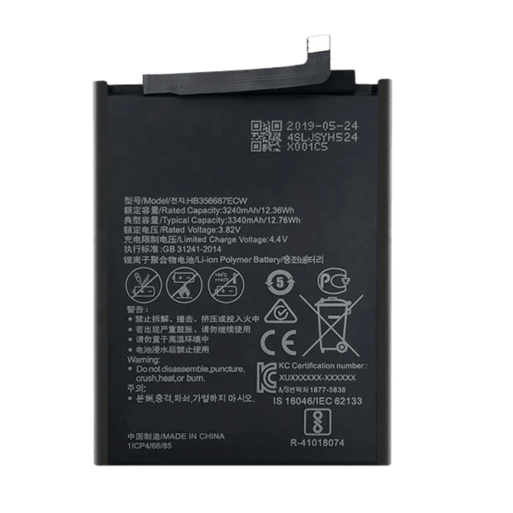 Battery Huawei P30 Lite / Huawei Mate 10 Lite / Nova 2 Plus / Nova 2i / Honor 9i / Huawei G10 / Honor 7X / Li-ion Battery HB356687ECW 3340mah