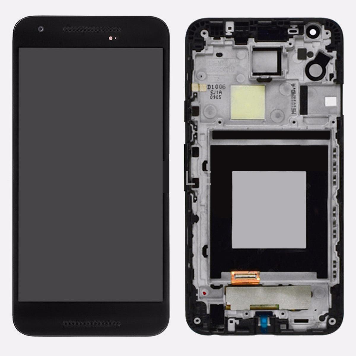 LG Nexus 5X LCD Black with Frame - Best Cell Phone Parts Distributor in Canada