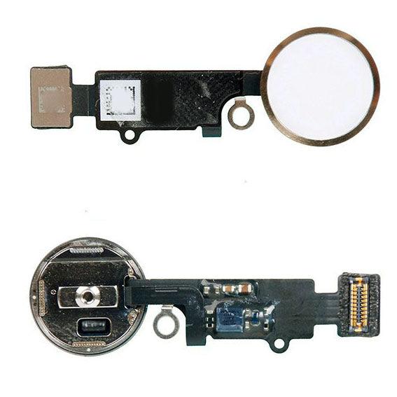 iPhone 7 / 7 Plus Home Button with Flex Gold - Best Cell Phone Parts Distributor in Canada