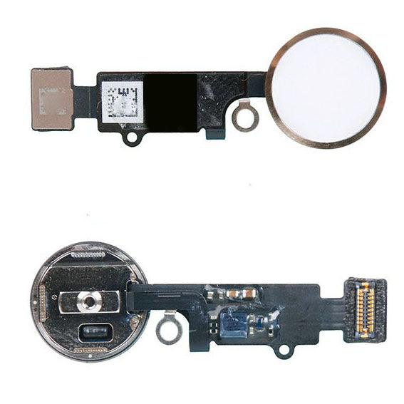 iPhone 7 / 7 Plus Home Button with Flex Rose Gold - Best Cell Phone Parts Distributor in Canada