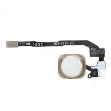 iPhone 5S / SE Home Button w/out Finger  sensor flex Gold - Best Cell Phone Parts Distributor in Canada