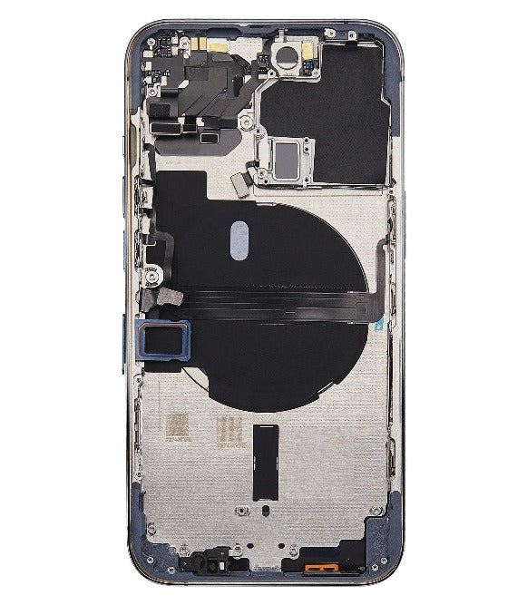 Replacementi Phone 13 Pro Max Battery Back Housing With Small Parts - Sierra Blue - Best Cell Phone Parts Distributor in Canada, Parts Source