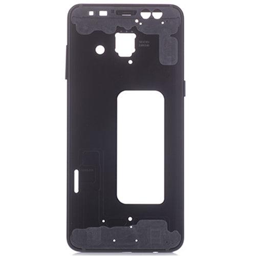 Samsung A8 Middle Frame Black - Best Cell Phone Parts Distributor in Canada