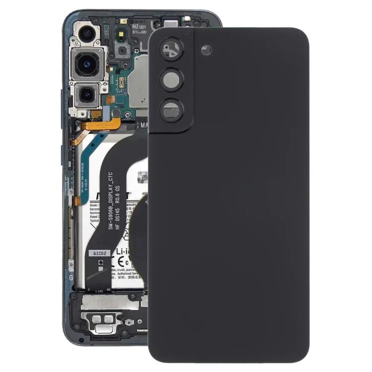 Samsung Galaxy S22+ 5G SM-S906 Battery Back Cover with Camera Lens Cover (Black) - Best Cell Phone Parts Distributor in Canada, Parts Source