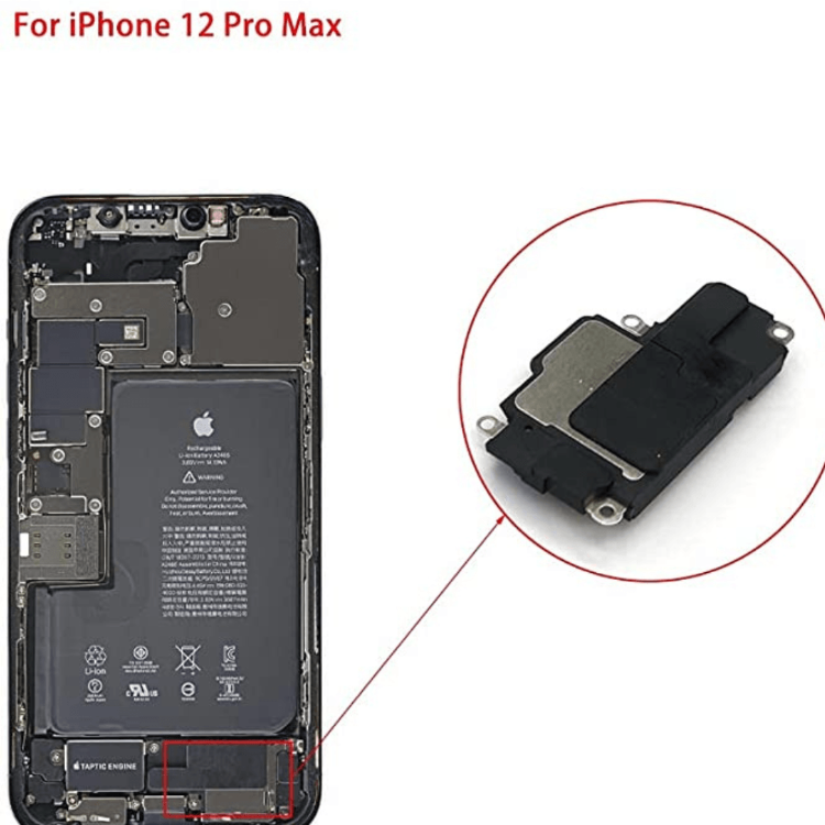 Speaker Ringer Buzzer for iPhone 12 Pro Max - Best Cell Phone Parts Distributor in Canada, Parts Source