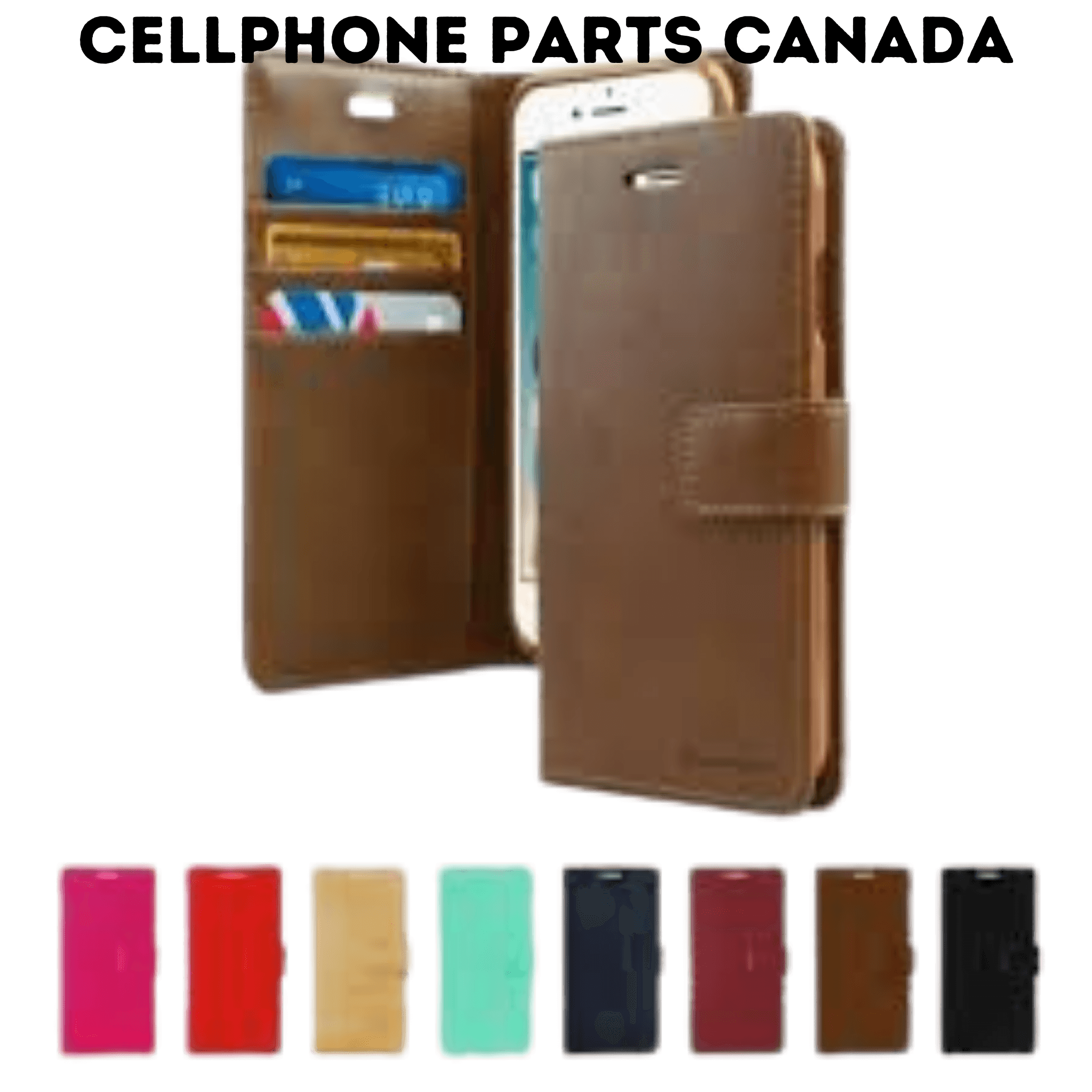 Wallet Case Compatible with iPhone X / XS - - Best Cell Phone Parts Distributor in Canada, Parts Source